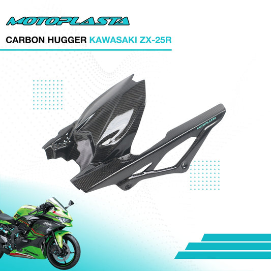 MOTOPLASTA Hugger Carbon Kawasaki ZX25R / ZX25RR / ZX4R