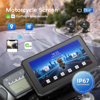 INTELLIGHT GPS Monitor 5 Inch + Dashcam Camera 2 Unit Motor