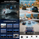 INTELLIGHT Dashcam Car Dual 2.4 Inch 480p Front 150 Wide Angle