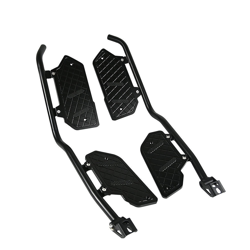 MINNAMOTO Footboard + Crashbar Yamaha TMAX 560 22- - Black