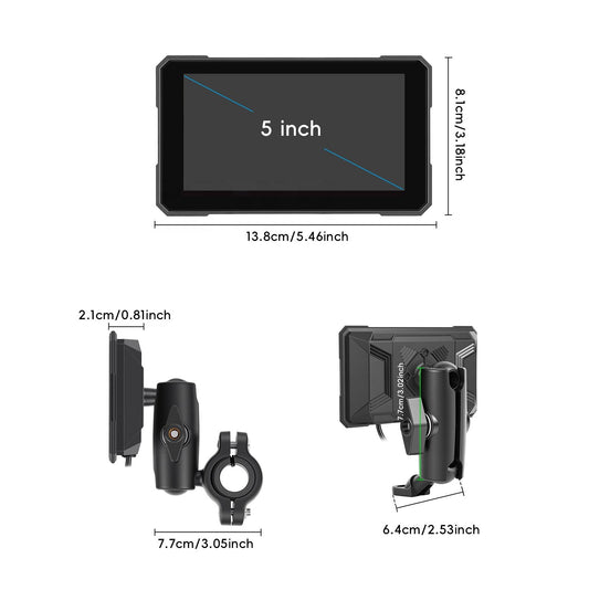 INTELLIGHT GPS Monitor 5 Inch Motor