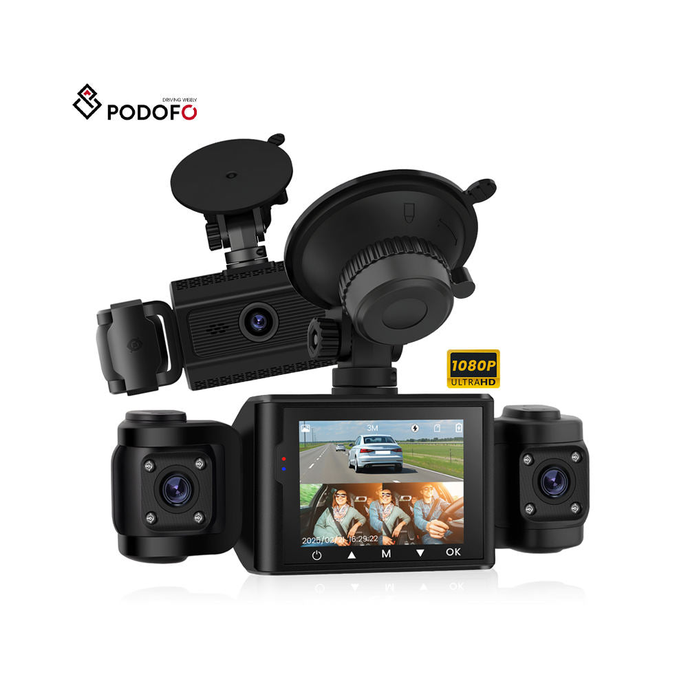 INTELLIGHT Dashcam Car Dual 2.4 Inch 480p Front 150 Wide Angle