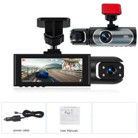 INTELLIGHT Dashcam Car Dual 3.16 Inch 1080p Front & Inside