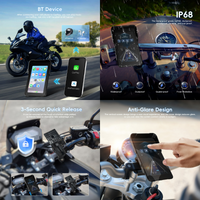 INTELLIGHT GPS Monitor + Dashcam Camera 5 Inch Vertical motor