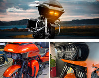 INTELLIGHT Headlamp Harley Davidson LED Touring Road Glide 15-Up
