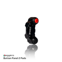 LEGGERO Switch Button Panel 2 Pods Universale