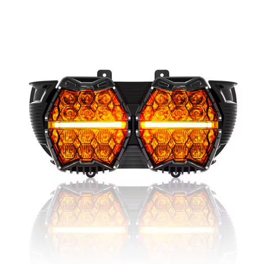 INTELLIGHT Headlamp Harley Davidson LED Touring Road Glide 15-Up