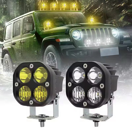 INTELLIGHT Squadron Pro 40W 3 Inch LED Worklight Superbright Near Fiel / Midfield / Distance