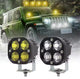 INTELLIGHT Squadron Pro 40W 3 Inch LED Worklight Superbright Near Fiel / Midfield / Distance