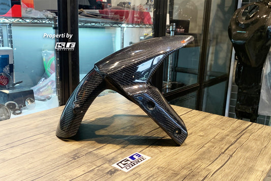 KABON Spakbor Depan Carbon Kawasaki Z800/ZX6R/636