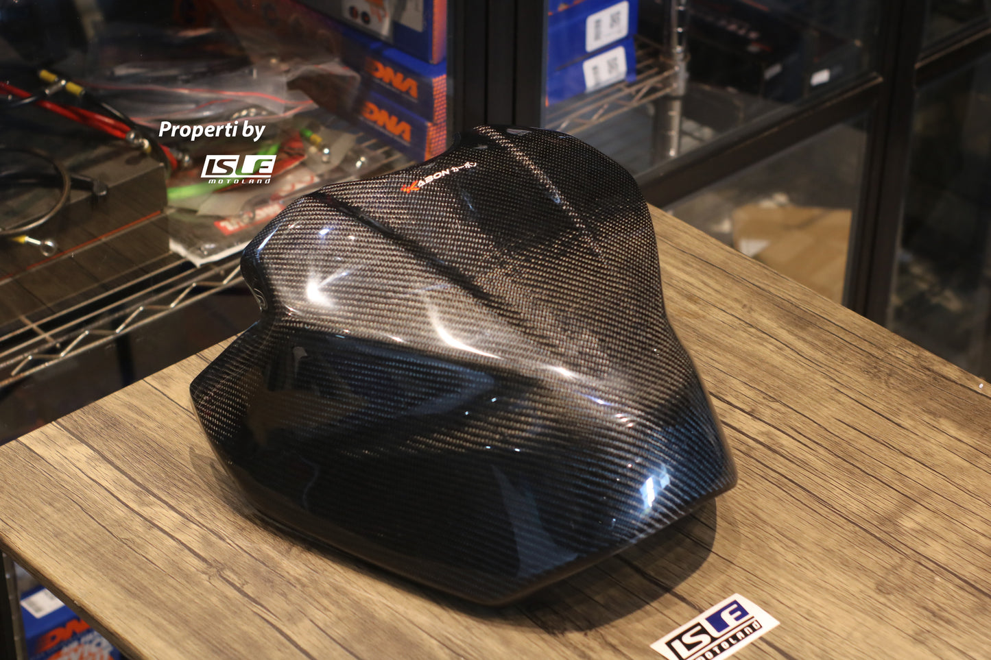 KABON Cover Halftank Pad Kawasaki New Ninja 250 2018 Model Besar