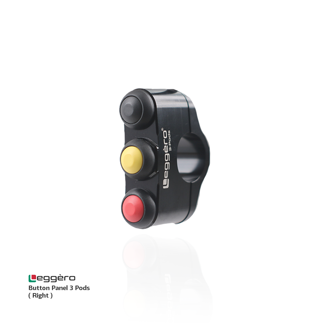 LEGGERO Button Panel 3 Pods Universale - RHS