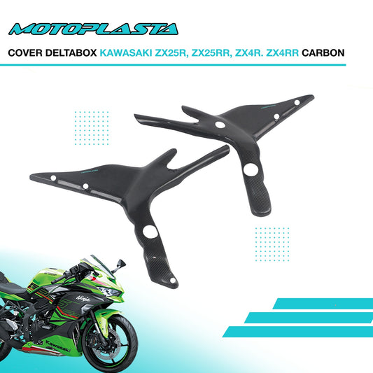 MOTOPLASTA Cover Deltabox Carbon Kawasaki ZX25R / ZX25RR / ZX4R / ZX4RR