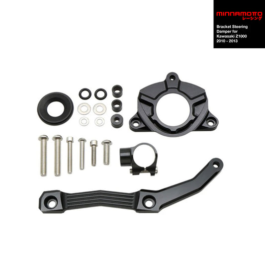 MINNAMOTO Bracket Steering Damper Damper Damper Kawasaki Z1000 2010-2013