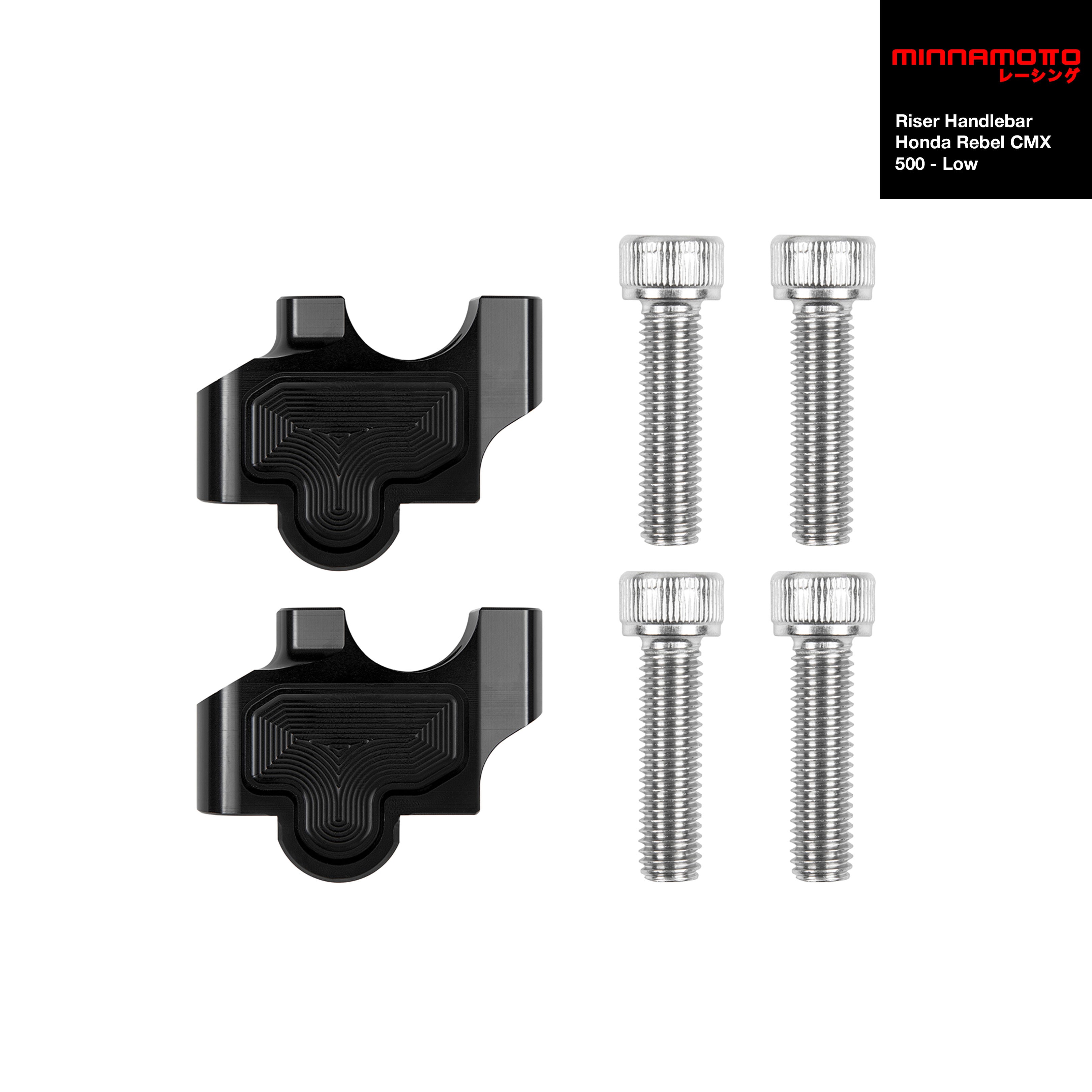 MINNAMOTO Riser Handlebar Honda Rebel CMX 500 – Low – ISLE MOTOLAND