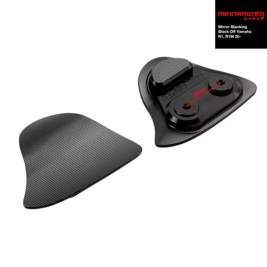 MINNAMOTO Mirror Blanking Block Off Yamaha R1 / R1M 20-