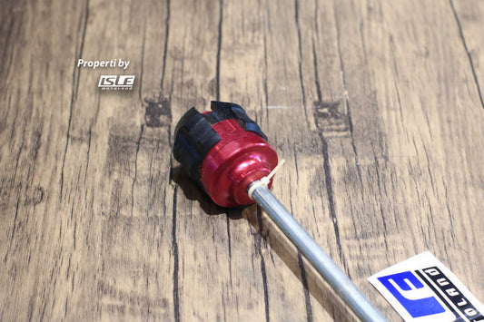 NUI Axle Slider Yamaha NMAX Pelindung As Roda Depan - Red