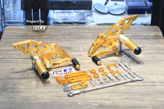 NUI Footstep Racing Yamaha R15 VVA V3 Underbone - Gold Pijakan Kaki