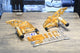 NUI Footstep Racing Yamaha R15 VVA V3 Underbone - Gold Pijakan Kaki