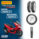 PIRELLI Angel Scooter Front 100/80-14 & Rear 120/70-14