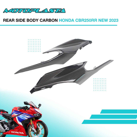 MOTOPLASTA Rear Side Body Carbon Honda CBR250RR New 2023