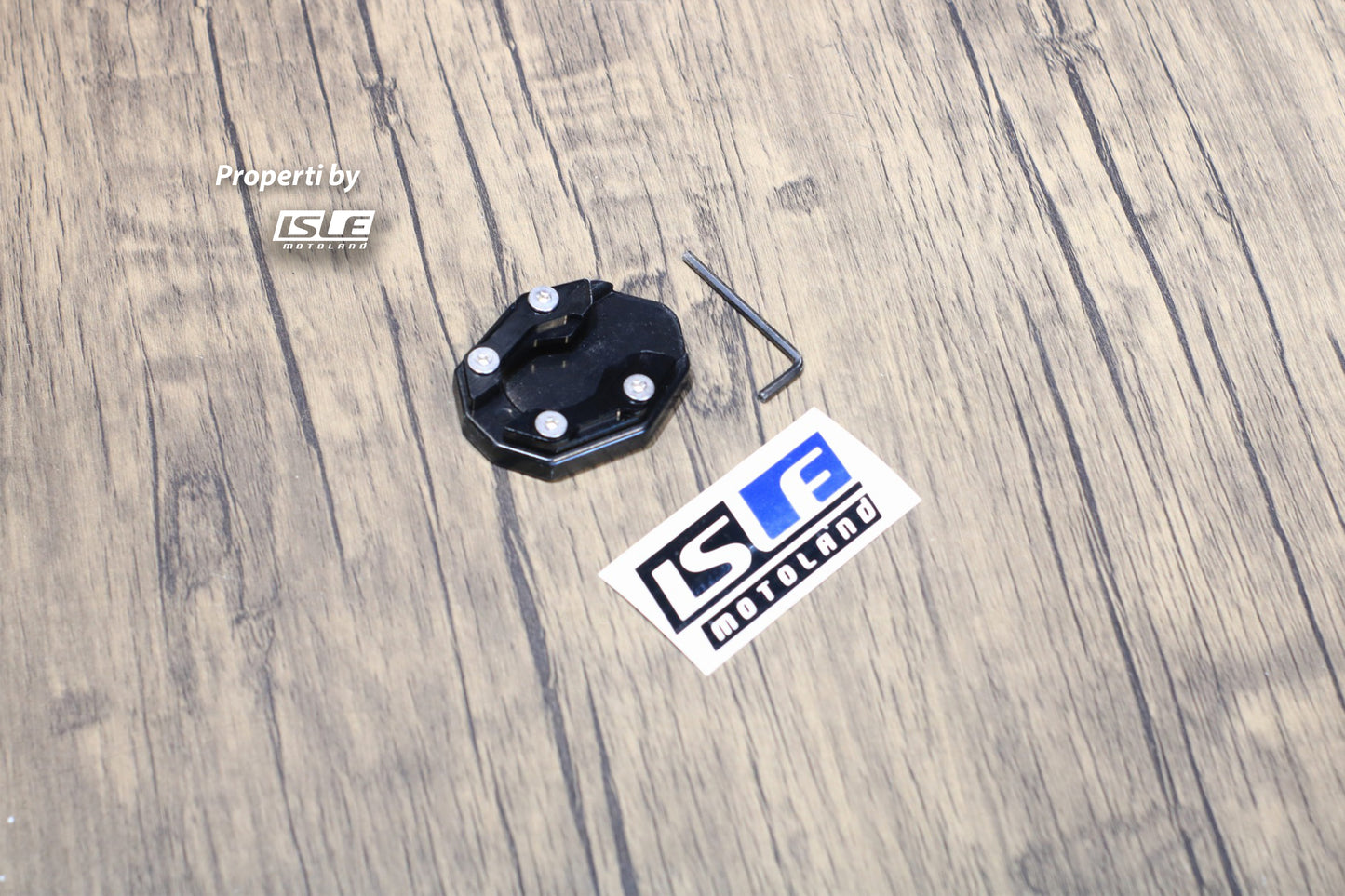 URRA Kickstand Shoe Enlarger Suzuki V-Strom 250 - Black
