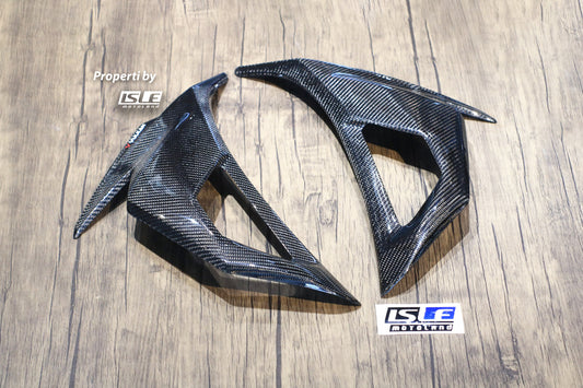 VULKAN Cover Sein Carbon Kawasaki New Ninja 250 '18 Full Karbon Pelindung Lampu