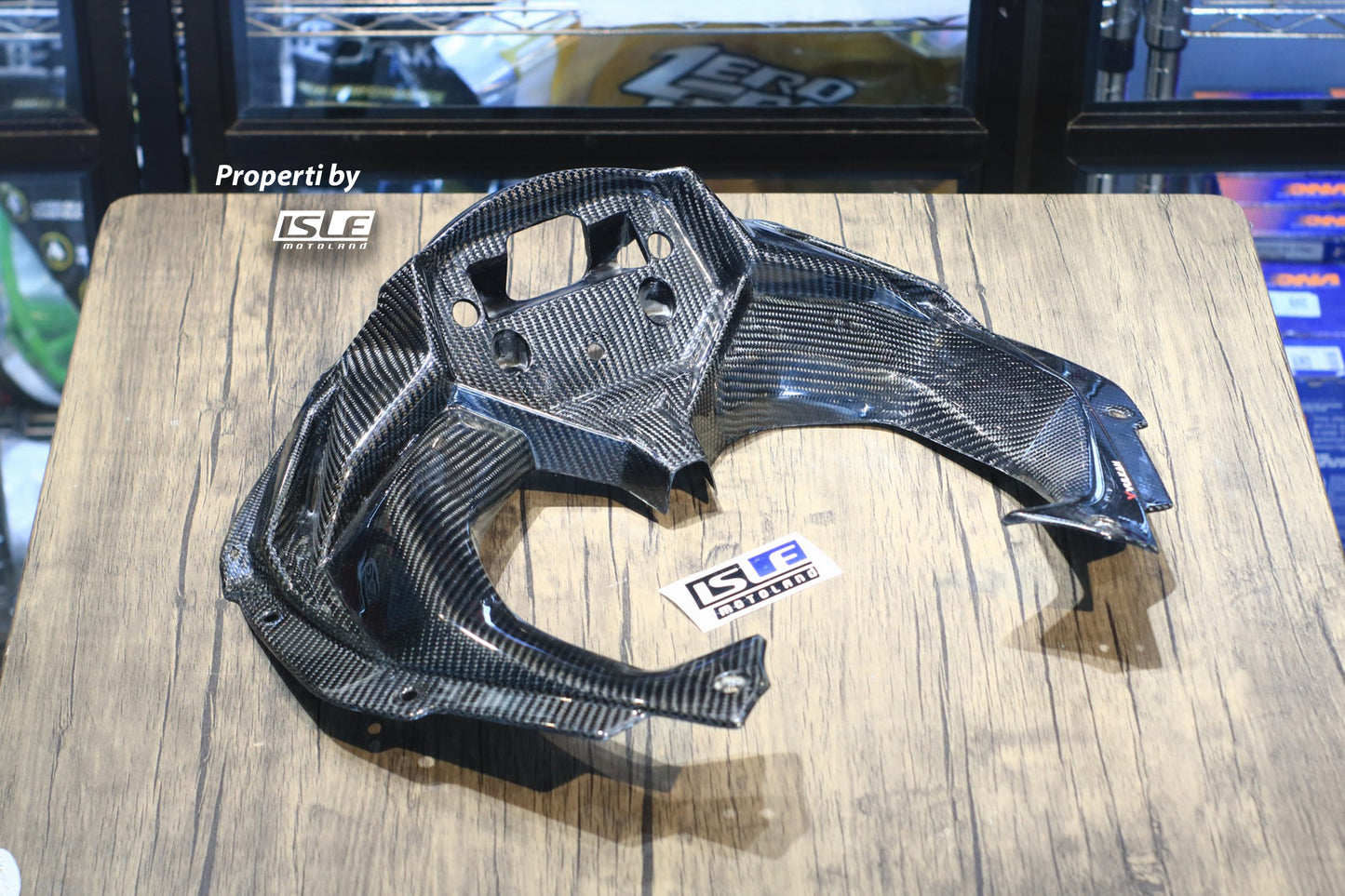 VULKAN Dashboard Carbon Kawasaki ZX25RR Full Karbon Dasbor
