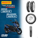 PIRELLI Angel Scooter Front 120/70-15 & Rear 140/70-14