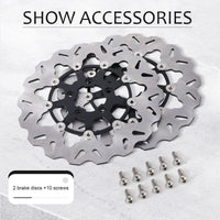 URRA Cakram Depan Front Disc Brake Cakram Harley Touring, Street Glide, Road King, Softail, Fat Boy 114 18-Up