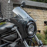 MOTOPLASTA Frame Headlamp + Windshield Cafe Racer Retro Kawasaki Eliminator SE 500