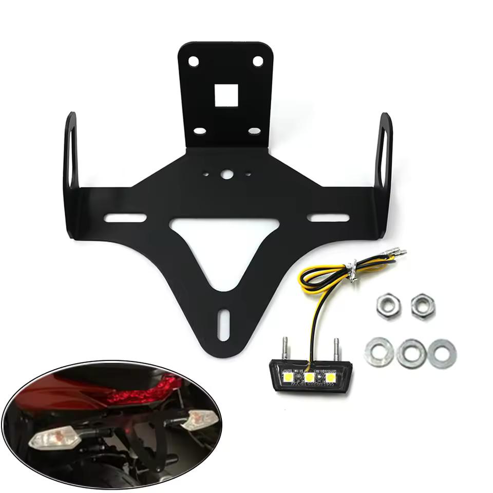 MINNAMOTO Tail Tidy Kawasaki Z1000 14- with License Plate Lamp Dudukan Plat