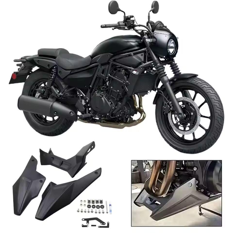 MOTOPLASTA Under Cowl Belly Pan Kawasaki Eliminator 400 / 450 / 500 SE Pelindung Bawah Header Knalpot