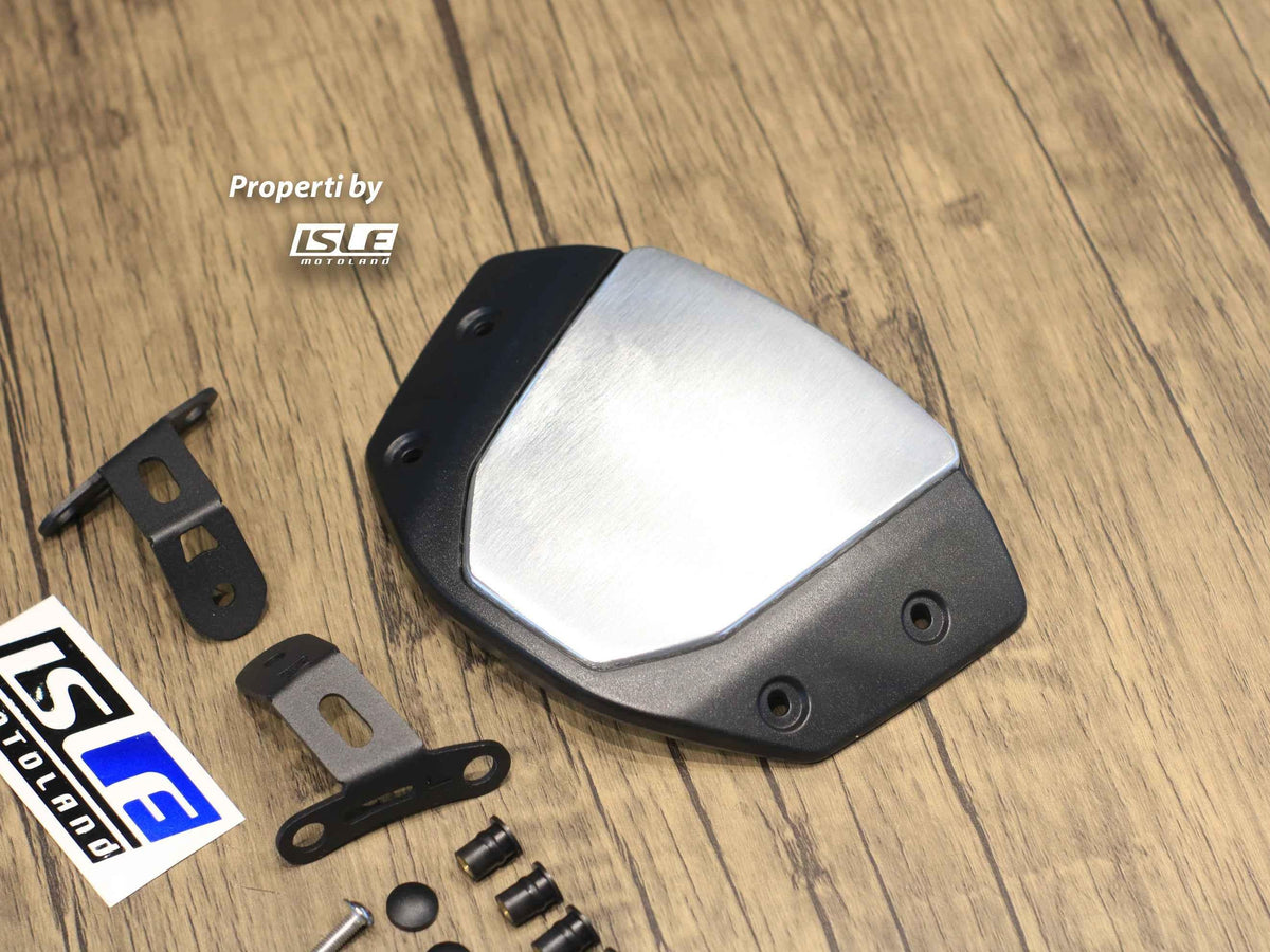MOTOPLASTA Windscreen Honda CB650R 19-23 / 24-Up E-Clutch Windshield Visor