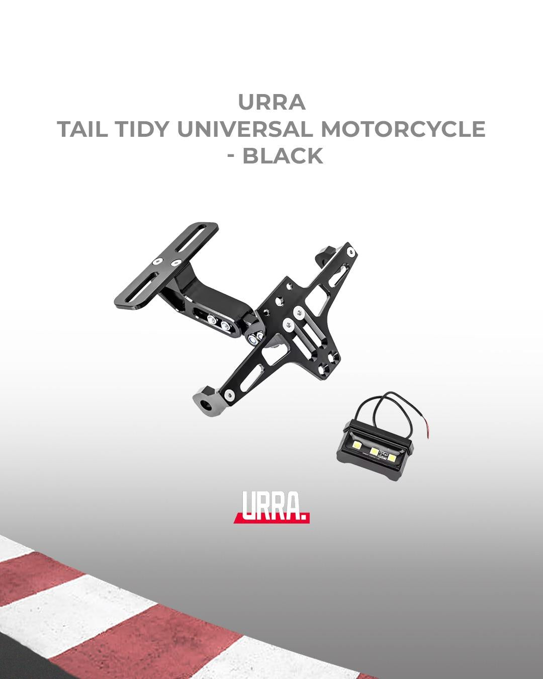 Tail Tidy Dudukan Plat Kawasaki Ninja 250 New, 250 FI / R, RR Mono, Z800, Z900 RS, Z650, Versys 650, 1000, ZX10R, ER6, KLX 230, KLX 250 URRA