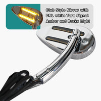Spion Sen LED Half Harley Davidson Street, Road Glide, Sportster, Softail, Touring URRA