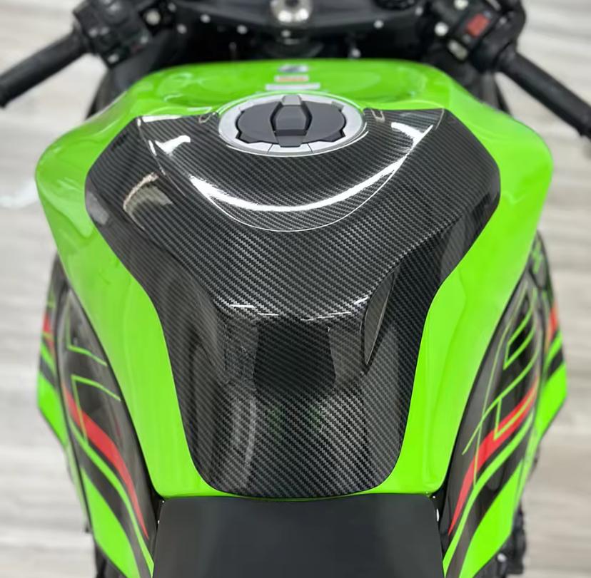 MOTOPLASTA Halftank Cover Kawasaki ZX6R 636 19-Up Pelindung Tangki Premium