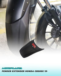 MOTOPLASTA Fender Extender Honda CB500X 19- Sambungan Spakbor Depan