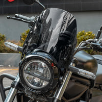 MOTOPLASTA Windscreen Mini Kawasaki Eliminator 450 / 500 SE - Smoke