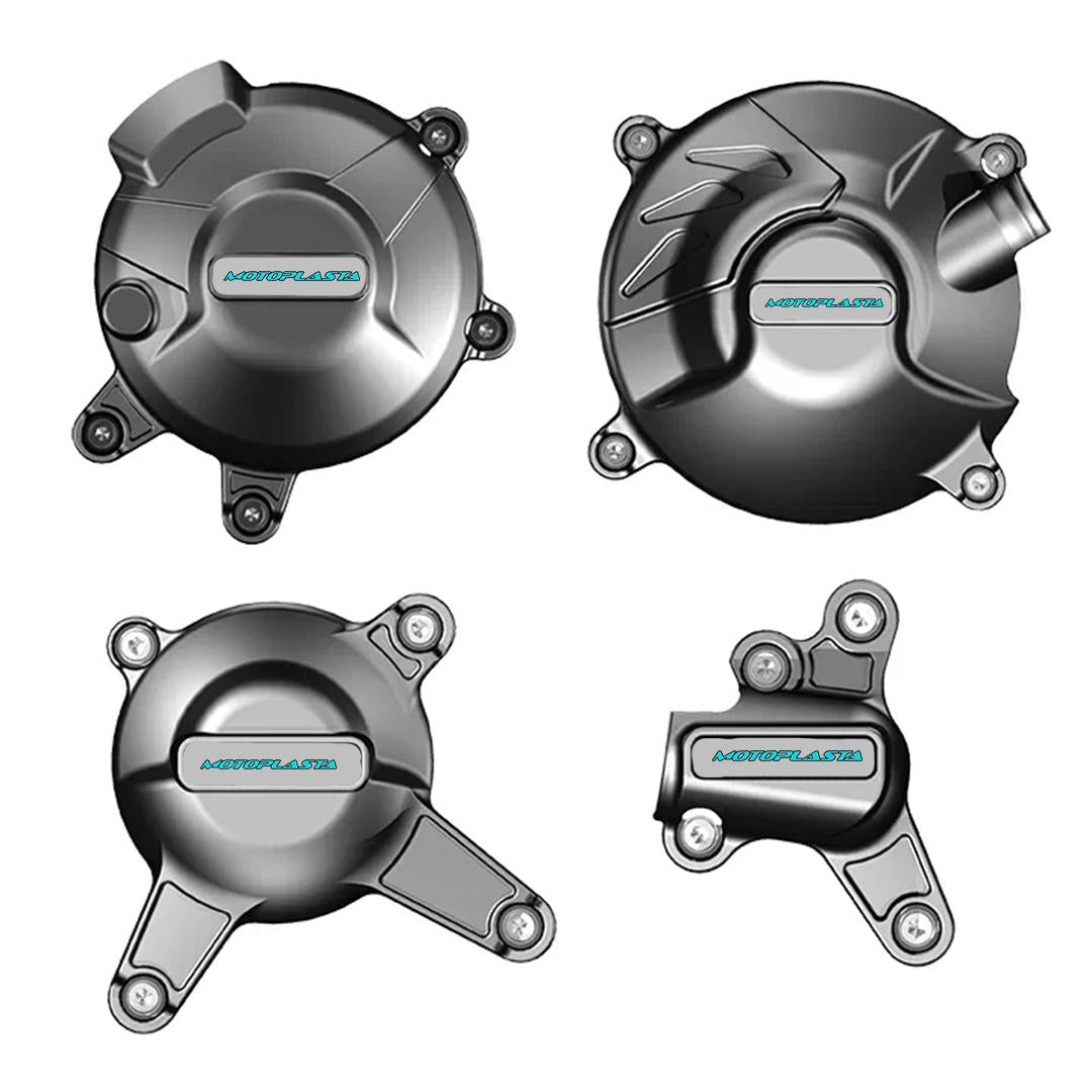 MOTOPLASTA Engine Cover Yamaha MT09 14-20 Tracer / Scrambler / MT09 21-Up / 24-Up Pelindung Mesin