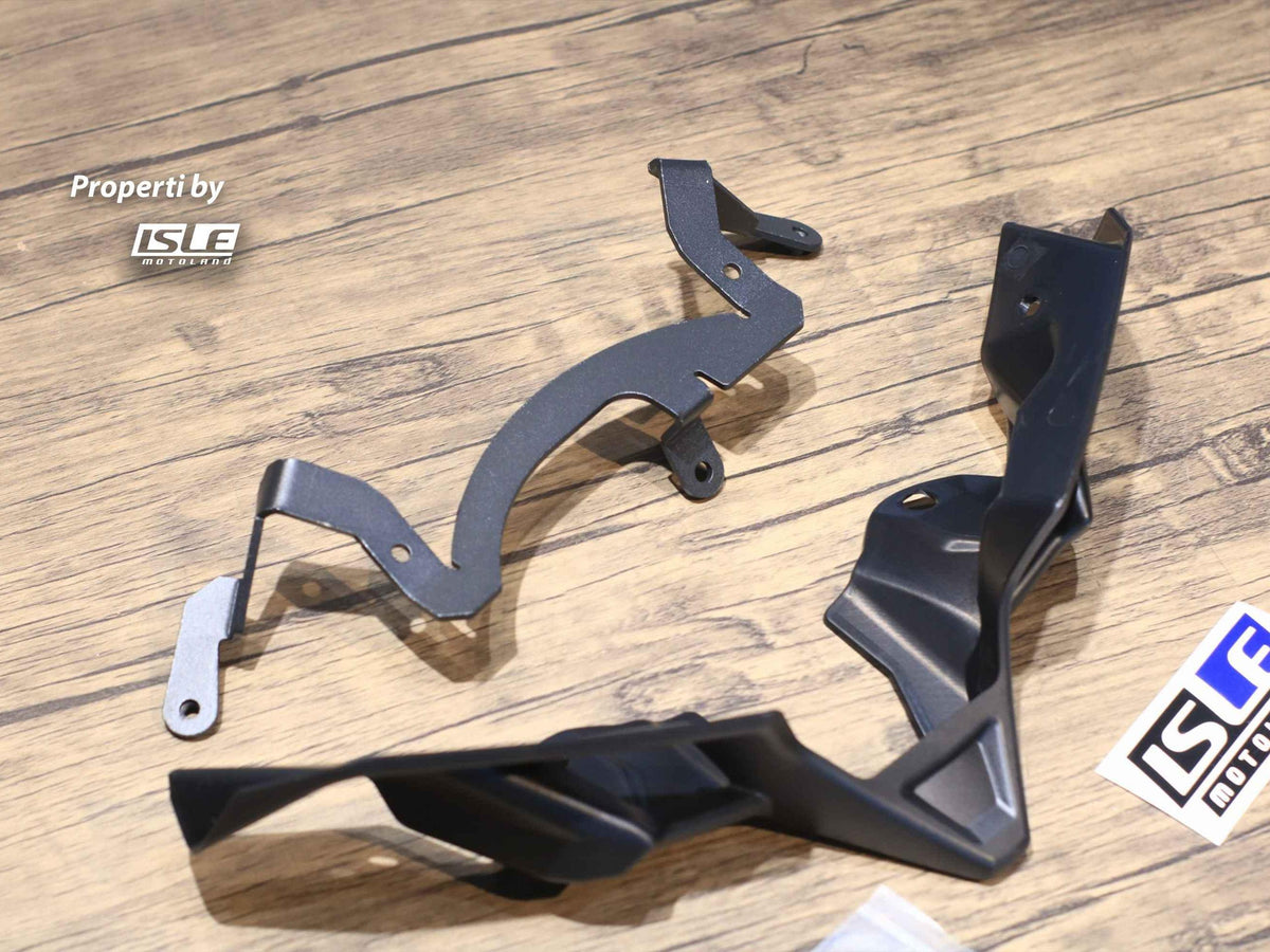 MOTOPLASTA Winglet Front Downforce Spoiler Kawasaki Z900 20-24