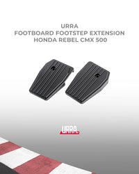 Footboard Footstep Extension Alluminium Pelebar Pijakan Kaki Honda Rebel CMX 500 URRA