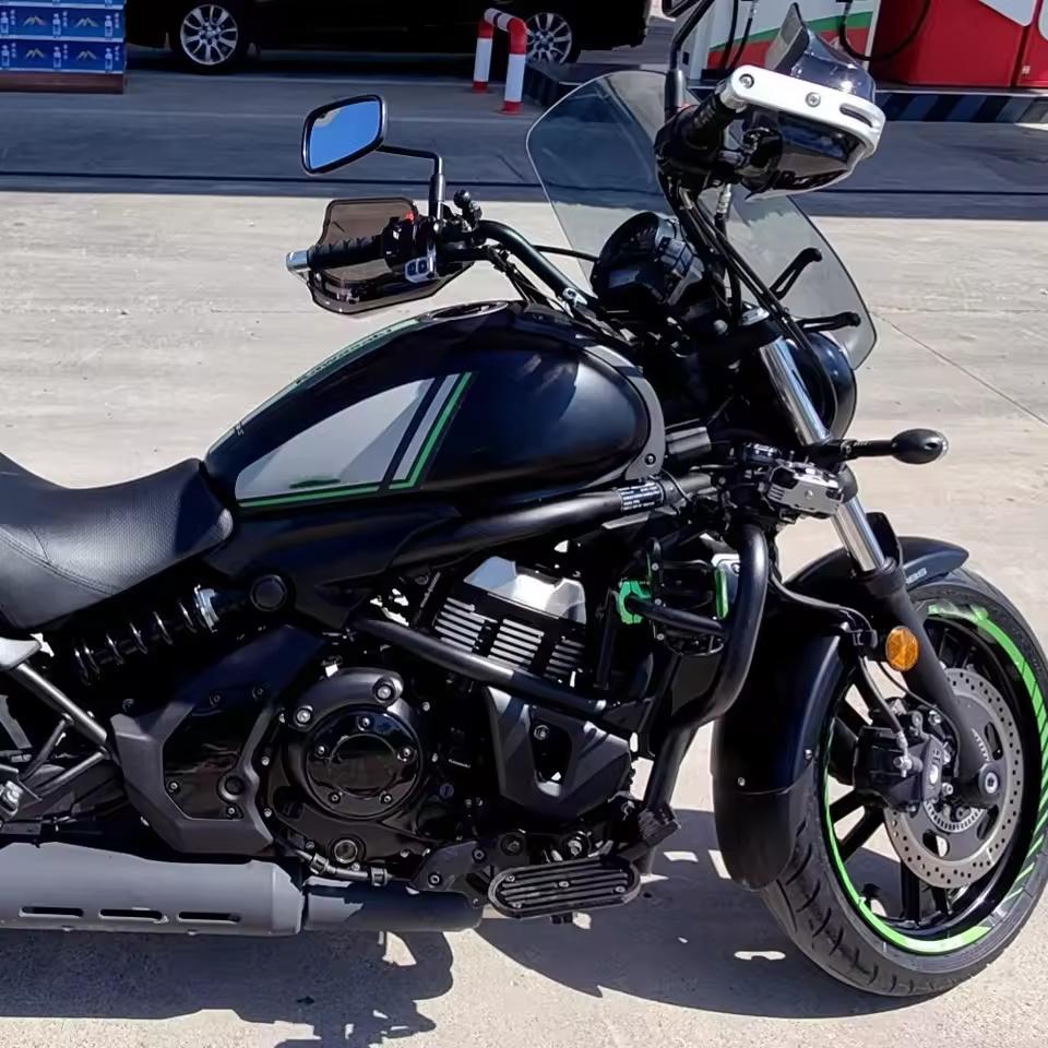MOTOPLASTA Fender Extender Kawasaki Vulcan S 650 Sambungan Spakbor Depan