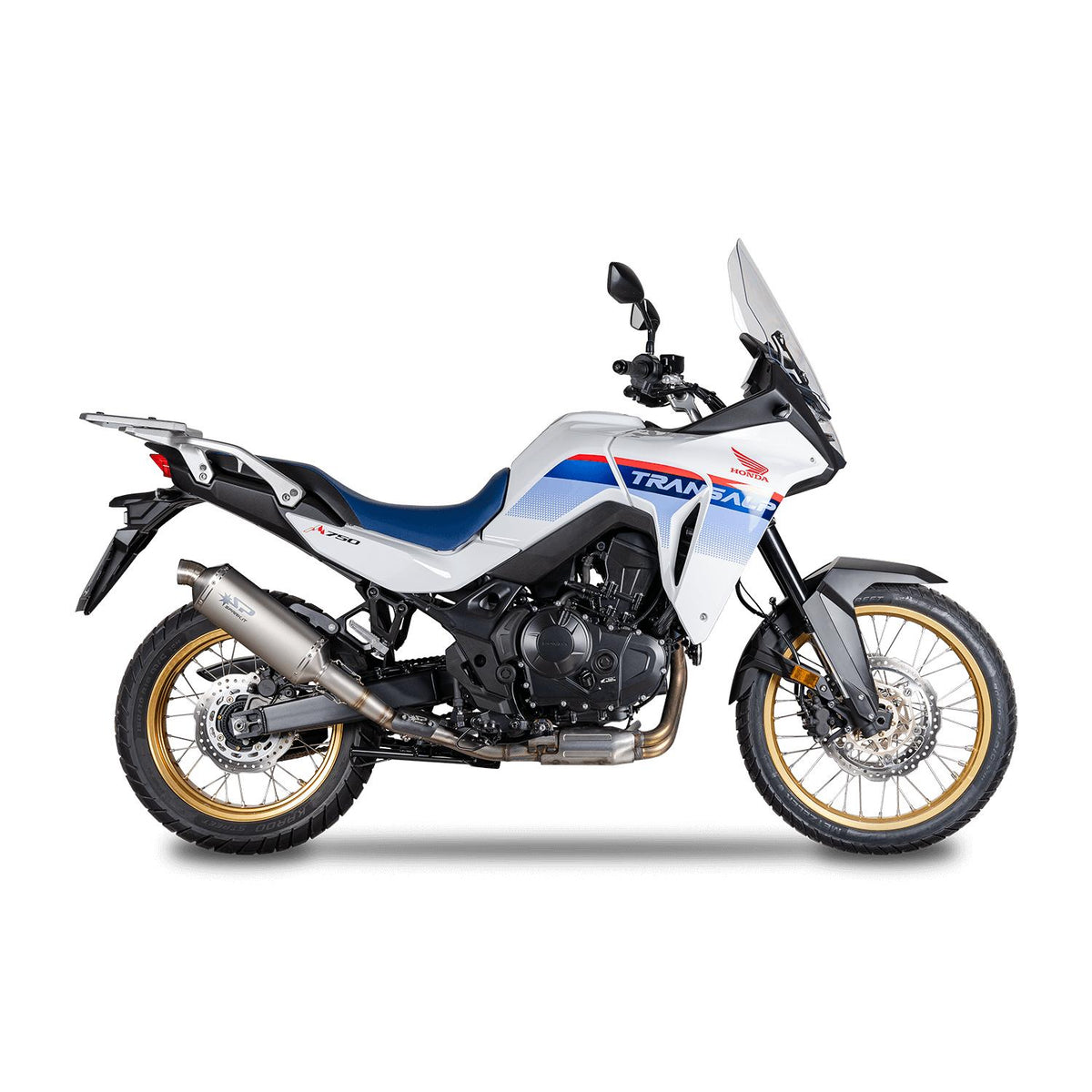 SPARK Exhaust Knalpot Honda TransAlp XL 750 FORCE EVO / DAKAR Original Italy