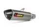 AKRAPOVIC Exhaust Kawasaki Ninja 250 Fi 2018- Titanium Slip On