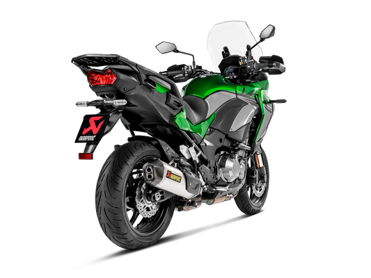 AKRAPOVIC Exhaust Kawasaki Versys 1000 '24 Slip On Line Titanium