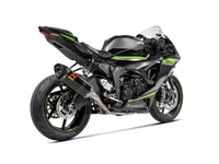 AKRAPOVIC Exhaust Kawasaki ZX6R /  ZX636 25' Full System Carbon Racing Line