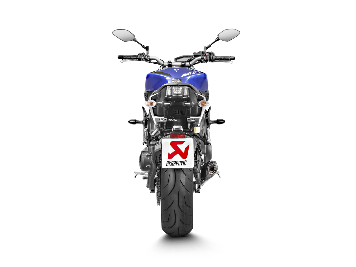 AKRAPOVIC Exhaust Yamaha MT 09 Racing Line Carbon