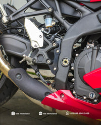 MINNAMOTO Riser Footstep Kawasaki ZX25R / ZX25RR / ZX4R / ZX4RR Peninggi Posisi Underbone