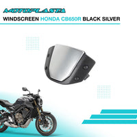 MOTOPLASTA Windscreen Honda CB650R 19-23 / 24-Up E-Clutch Windshield Visor